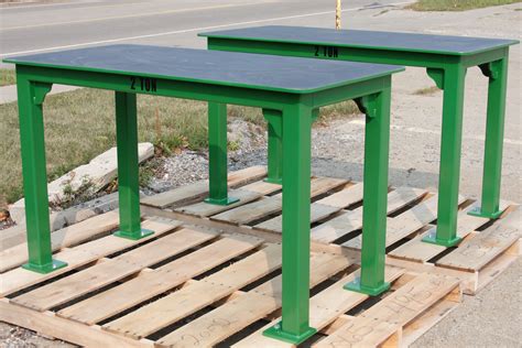 metal work tables 4x6